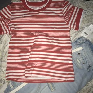 PacSun Tops - Striped cropped T-shirt PacSun Tops - Striped cropped T-shirt